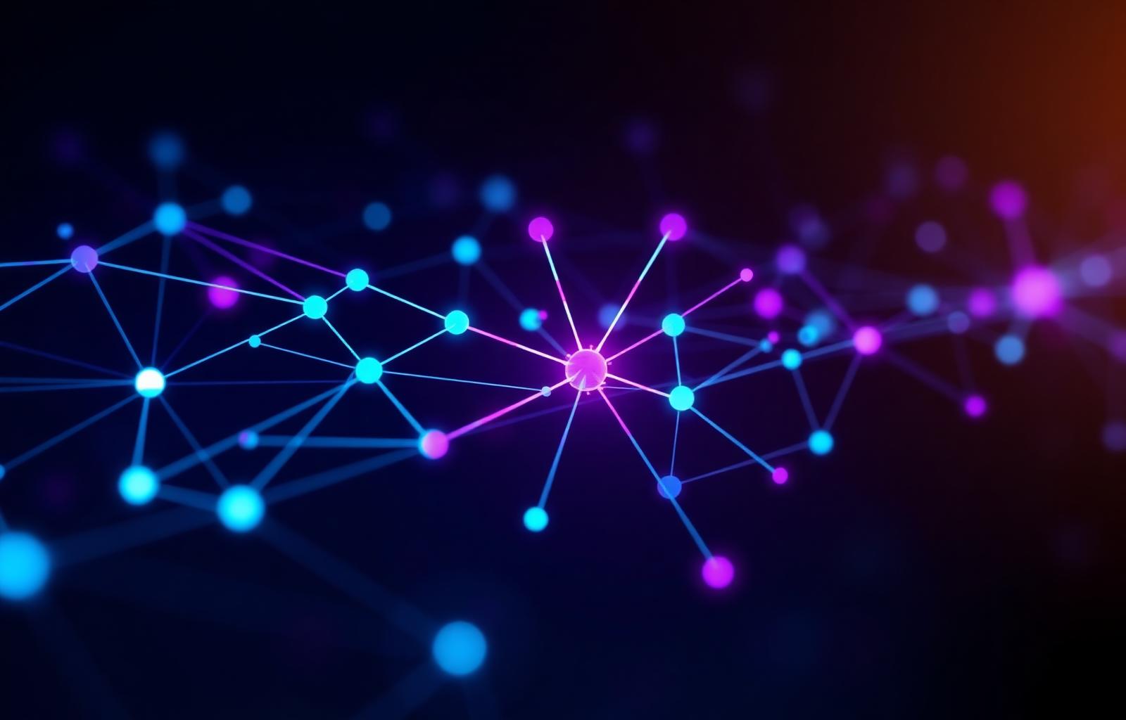 AI neural network visualization